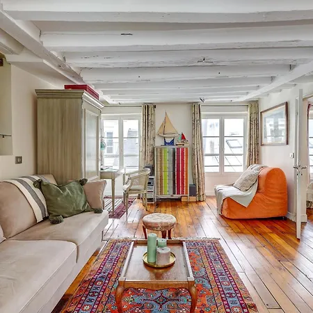 Appartamento Pompidou & Louvre - 1br - Cityapartmentstay